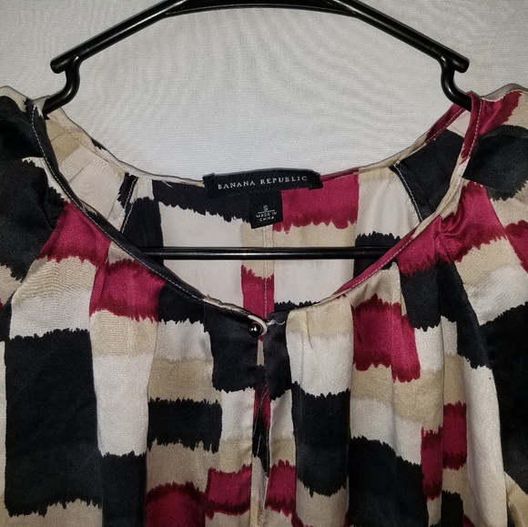 Banana Republic Silk Work Wear Size Small - Picture 2 of 3